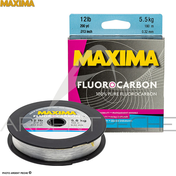 Fil fluorocarbone MAXIMA Fluorocarbon 180m