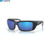 Lunettes polarisantes COSTA DEL MAR Permit Matte black Blue mirror 580G