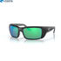 Lunettes polarisantes COSTA DEL MAR Permit Matte black Green mirror 580G