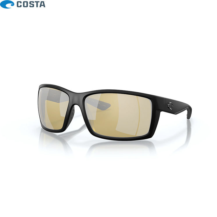 Lunettes polarisantes COSTA DEL MAR Reefton Blackout Sunrise silver mirror 580P