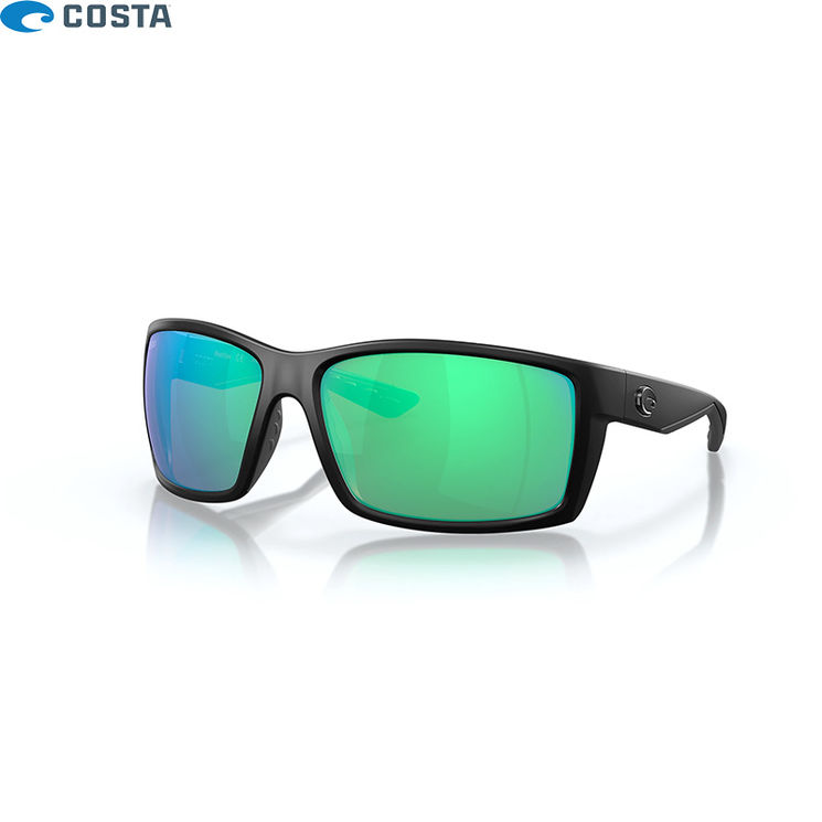 Lunettes polarisantes COSTA DEL MAR Reefton Blackout Green mirror 580P