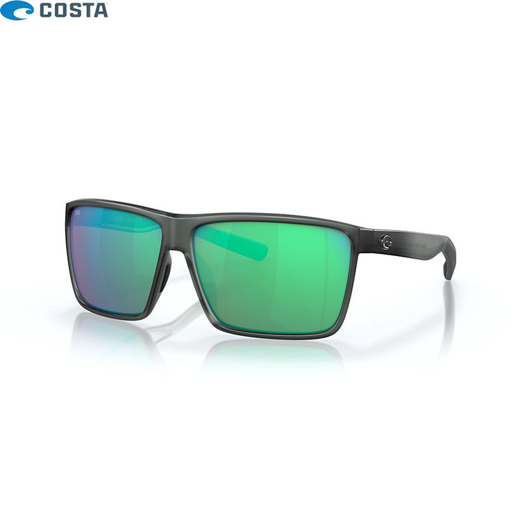 Lunettes polarisantes COSTA DEL MAR Rincon Matte smoke crystal Green mirror 580G