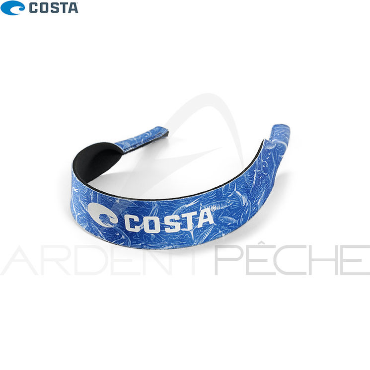 Cordon pour lunettes polarisantes COSTA Megaprene retainer royal blue