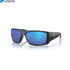 Lunettes polarisantes COSTA DEL MAR Blackfin pro Matte black Blue mirror 580G