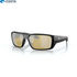 Lunettes polarisantes COSTA DEL MAR Fantail pro Matte black Sunrise silver mirror 580G