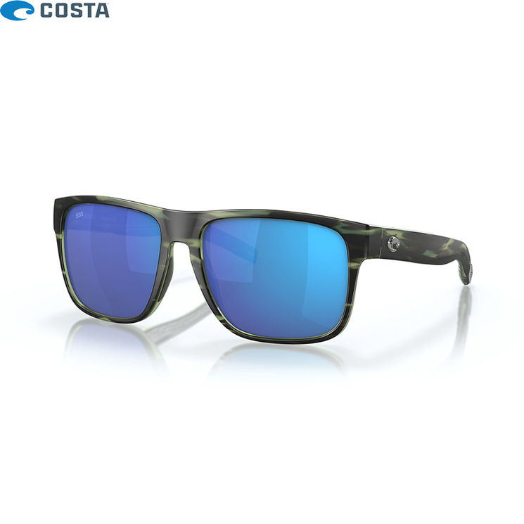 Lunettes polarisantes COSTA DEL MAR Spearo XL Matte reef Blue mirror 580G