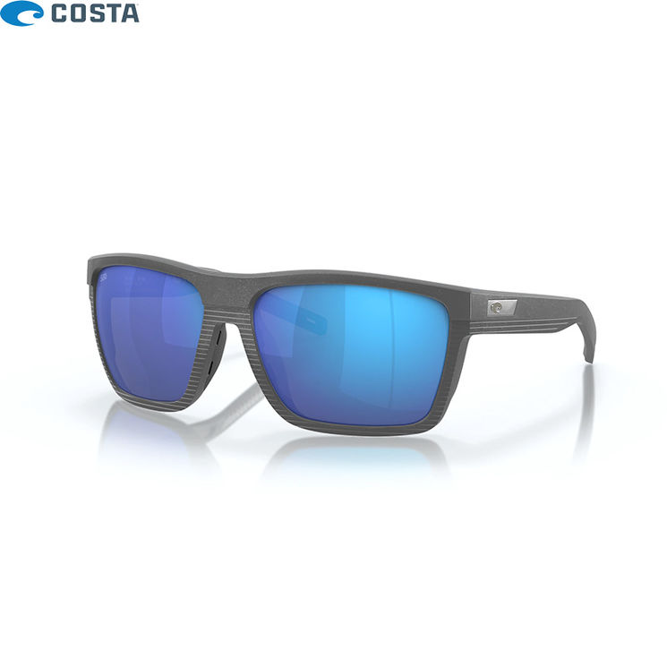 Lunettes polarisantes COSTA DEL MAR Pargo Net dark gray Blue mirror 580G