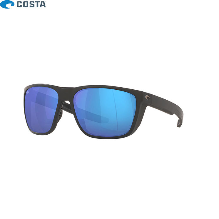 Lunettes polarisantes COSTA DEL MAR Ferg Matte black Blue mirror 580G