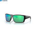 Lunettes polarisantes COSTA DEL MAR Reefton pro Matte black Green mirror 580G