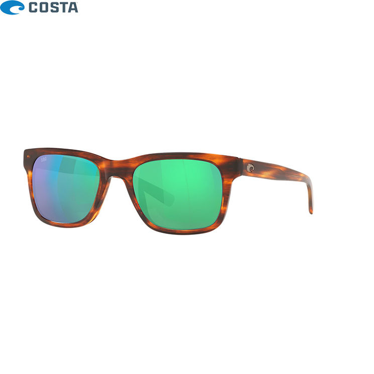 Lunettes polarisantes COSTA DEL MAR Tybee Shiny tortoise Green mirror 580G