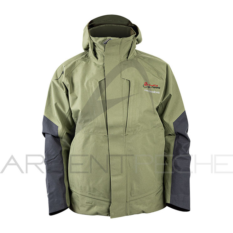 Veste GRUNDENS Buoy X Ultimate fishing jacket Deep lichen green