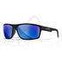 Lunettes polarisantes WILEY X Peak captivate blue mirror matte black frame