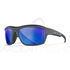 Lunettes polarisantes WILEY X Ozone captivate Blue mirror Matte grey frame