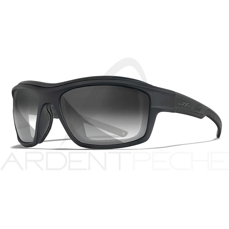 Lunettes polarisantes WILEY X Ozone photochromic Grey Matte black frame