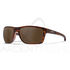 Lunettes polarisantes WILEY X Kingpin brown Matte demi frame