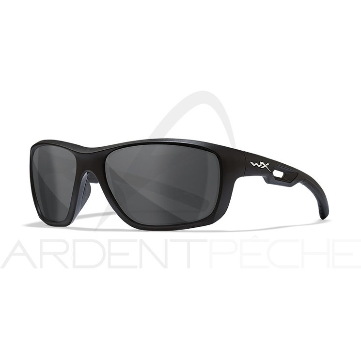 Lunettes polarisantes WILEY X Aspect Smoke grey Matte black frame