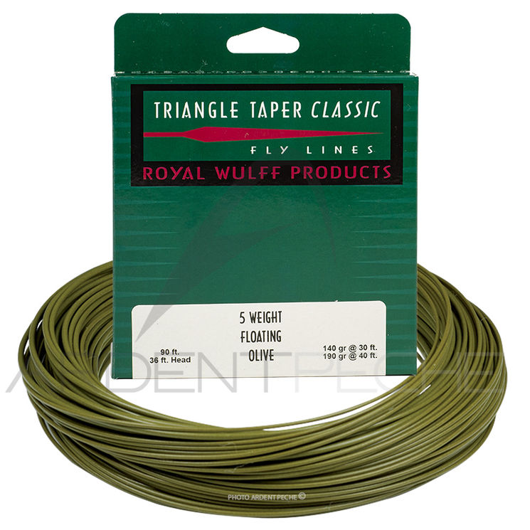 Soie ROYAL WULFF Triangle taper flottante olive TTF