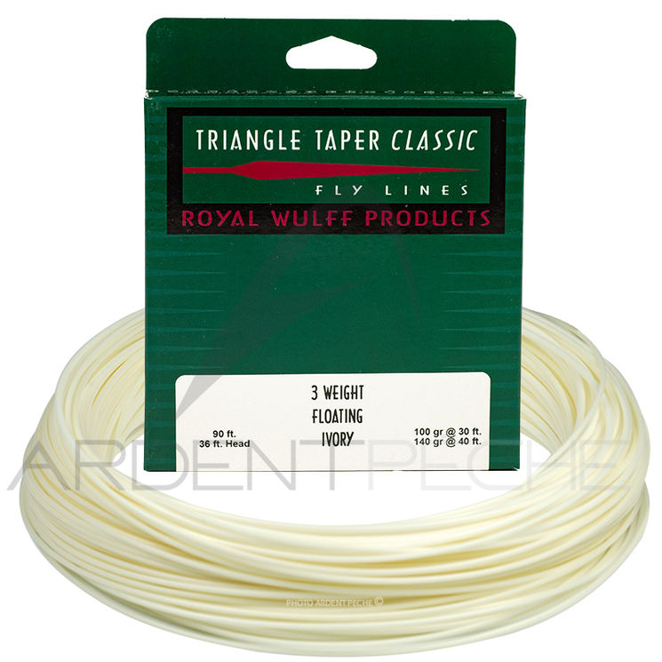 Soie ROYAL WULFF Triangle taper flottante ivoire TTF