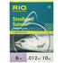 Bas de ligne RIO Steelhead/saumon Glacial/Green 6´(1,80m)