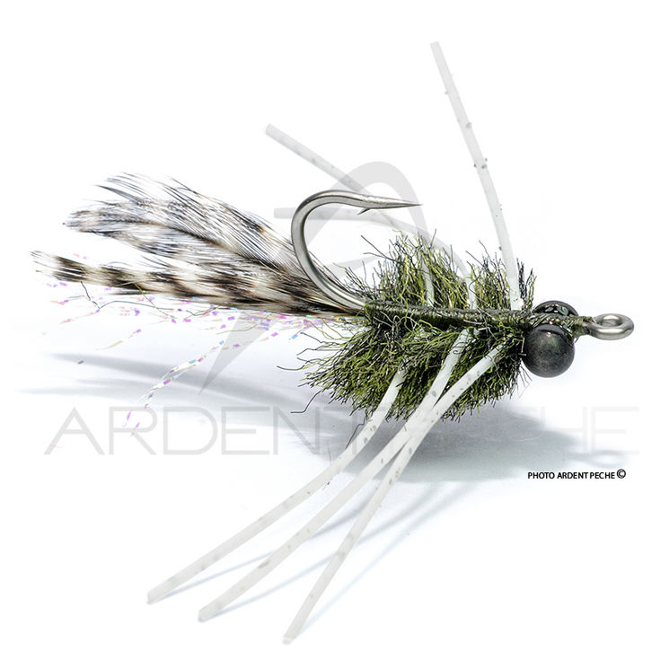 Mouche FMF bonefish JT´s Creole Crab Olive 9097