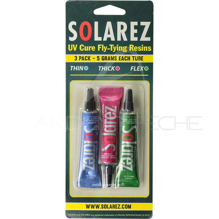 Résine UV Solarez 3 tubes