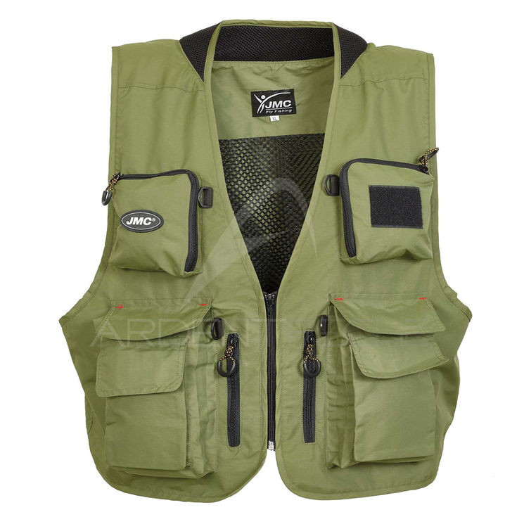 Gilet mouche JMC TRADITION olive V2