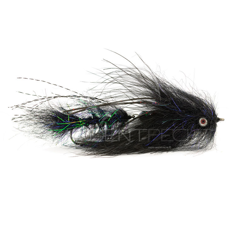 Mouche FMF Brochet Cheech Leech black 9874