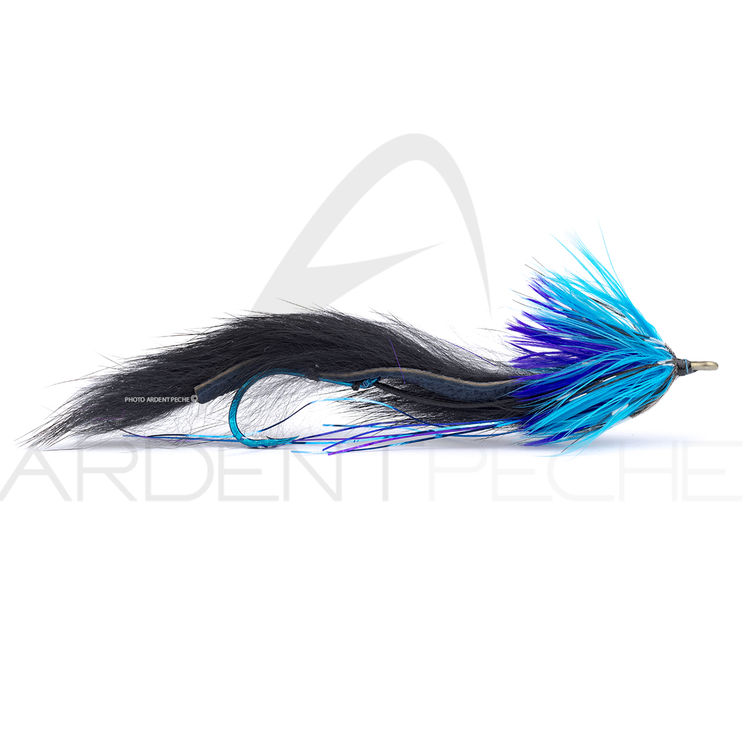 Mouche RIO String Leech Black & Blue