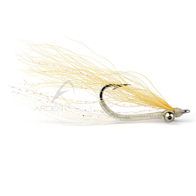 Mouche RIO Skinny Water Clouser Minnow Weedless Tan/White