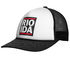 Casquette RIO IDA Mesh Back Foam Trucker- Black & White