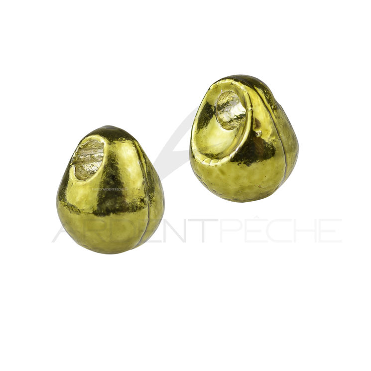 Bille tungstène OFF Bead Metallique olive