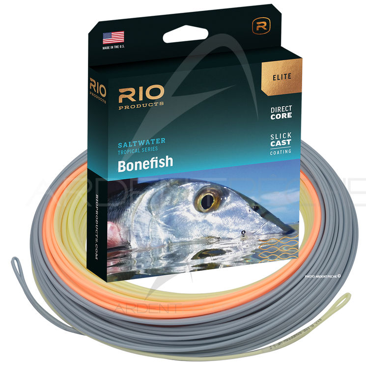 Soie RIO ELITE Bonefish WF8F  Sand/Orange