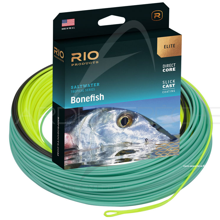 Soie RIO ELITE Bonefish Bahamas Flag  Yellow/Black