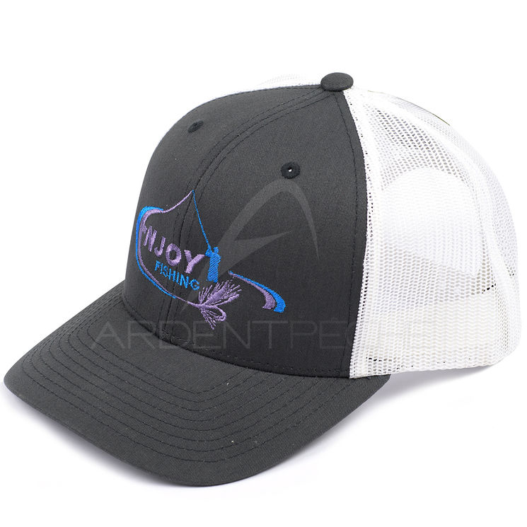 Casquette Enjoy Fishing grise