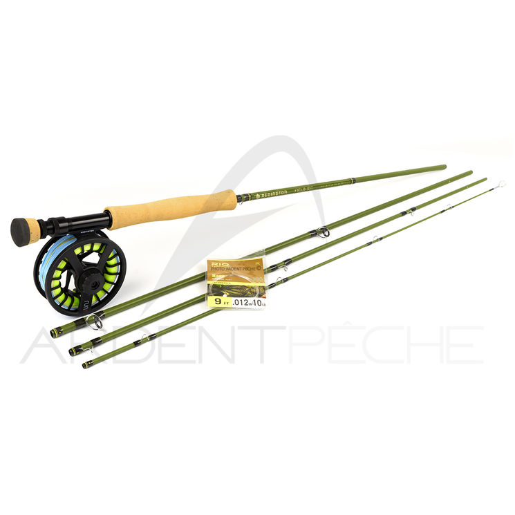 Canne à mouche REDINGTON FIELD BASS Réservoir prêt à pêcher 9' soie 7