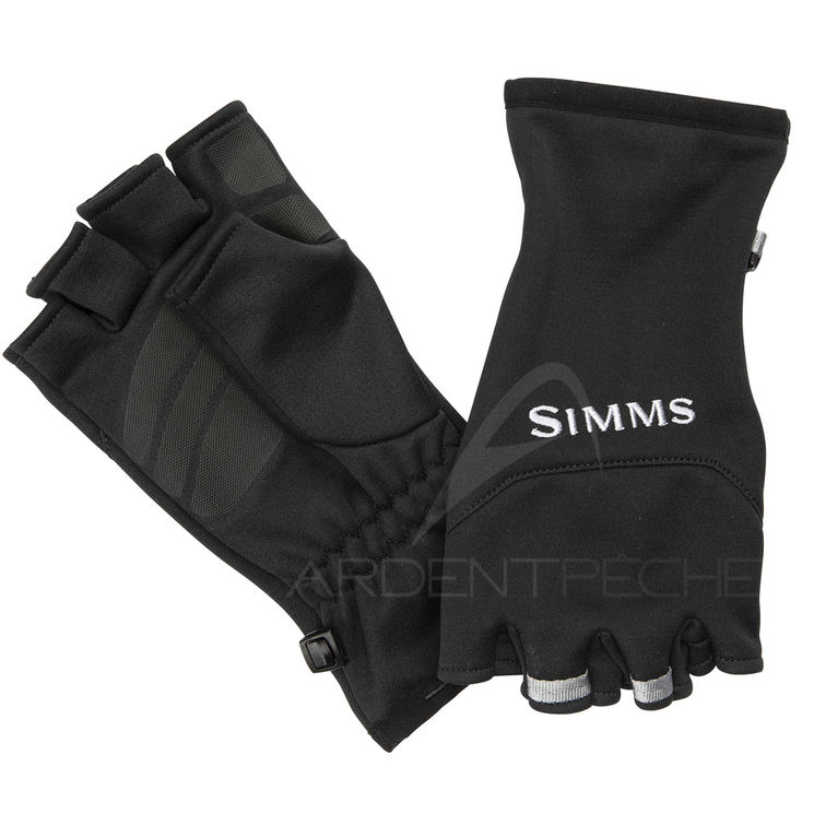 Gants SIMMS Freestone Half Finger Black