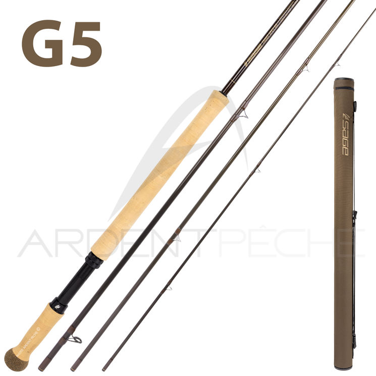 Canne à mouche SAGE TROUT SPEY G5 11´ soie 3