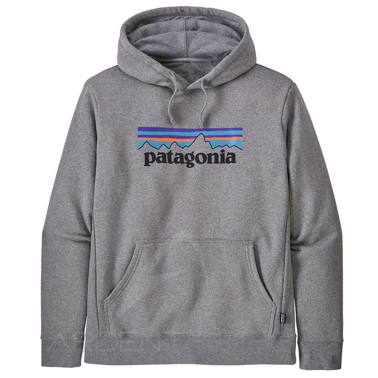 Sweat PATAGONIA M's P-6 Logo Uprisal Gravel Heather