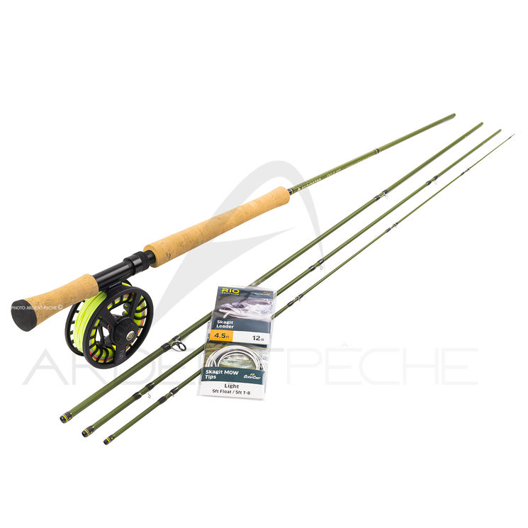 Canne à mouche REDINGTON FIELD Trout Spey prêt à pêcher 11'3 soie 4 (4 brins)