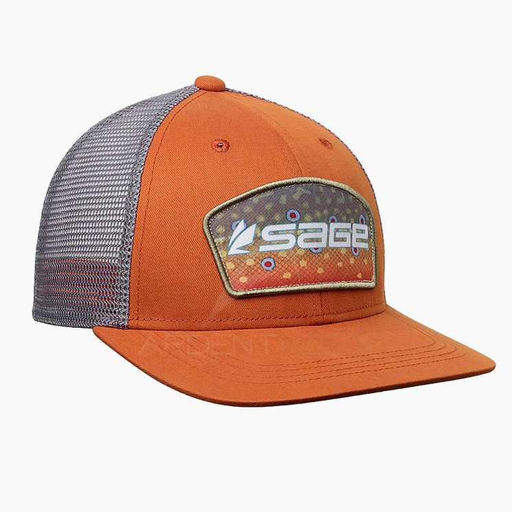 Casquette SAGE Patch Trucker Brook Trout