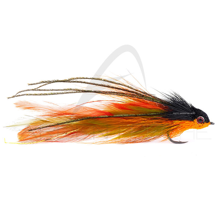 Mouche FMF Brochet Andino Deceiver Orange & Black