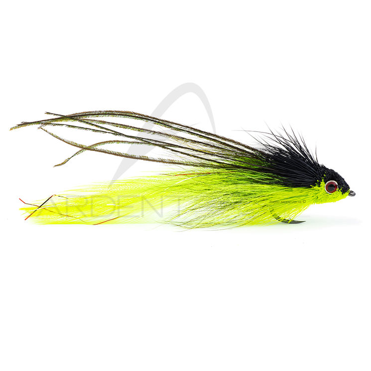 Mouche FMF Brochet Andino Deceiver Chartreuse & Black