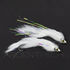 Mouche streamer brochet sandre STS RH White