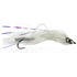 Mouche streamer brochet sandre STS RH White