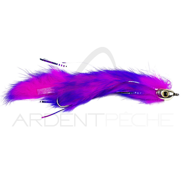 Mouche streamer brochet sandre STS RH Pink