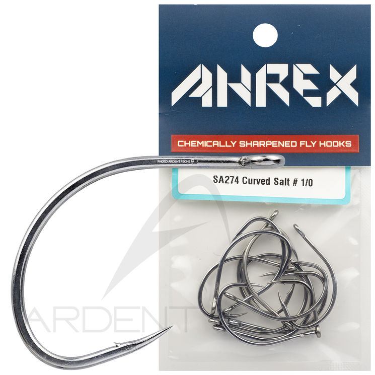 Hameçon mouche AHREX Curved Salt SA274