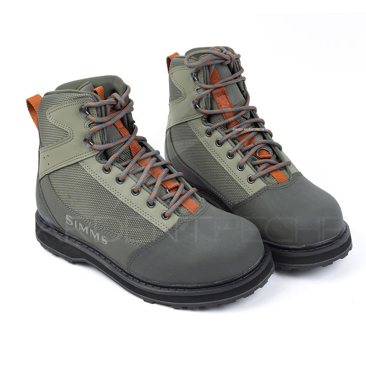 Chaussures de wading SIMMS Tributary Basalt caoutchouc