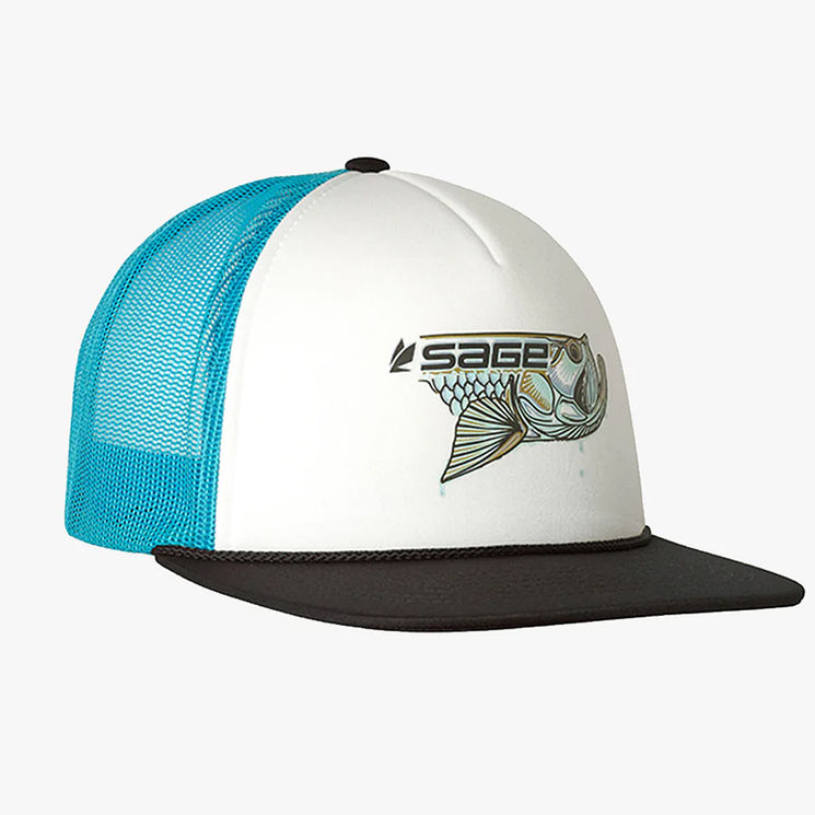 Casquette SAGE Electric Foamie Hat - Tarpon/Blue