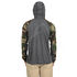 Tee shirt à capuche SIMMS Solarflex hoody Woodland camo/Carbon heather