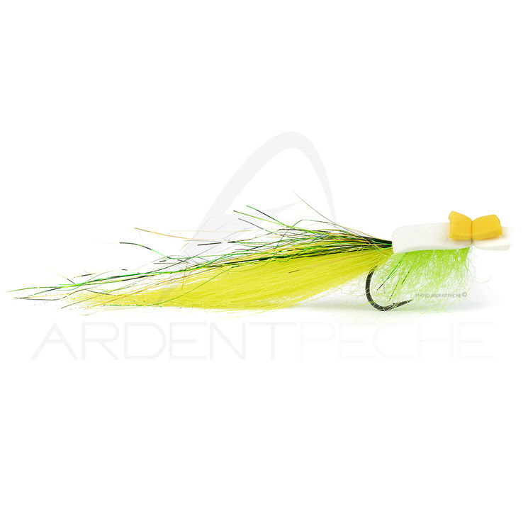 Mouche FMF Gurgler Chartreuse/blanche